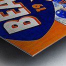 1956 Chicago Bears Football Art Metal print