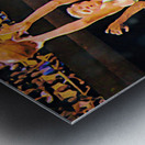 larry bird celtics lakers art Metal print
