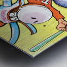 1958 Arkansas Razorbacks vs. Texas Longhorns Cover Art Metal print