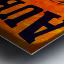 Auburn Tiger Throwback Viewfinder Art Metal print