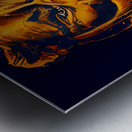 Vintage Cal Bears Football Art Metal print