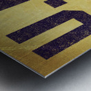 Vintage UCLA Bruins Football Cartoon Metal print