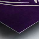 1949 Kansas State Wildcats Football Art Metal print