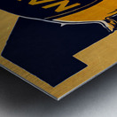 Vintage Navy Art Metal print