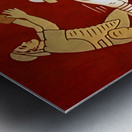 Fightin Phillies Vintage Art Metal print