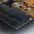 Home Plate Action Baseball Art Metal print