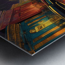 Rainy Night in New Orleans Metal print