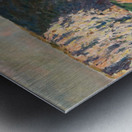 monet remix art belle isle  Metal print