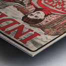 1902 indiana normal football poster Metal print