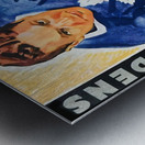 1938 toronto maple leafs hockey program art Metal print