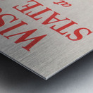 wisconsin state college river falls art Metal print