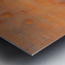 orange orbs beautiful colors Metal print