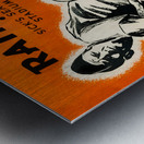 1940 Seattle Rainiers Baseball Scorecard Art  Metal print