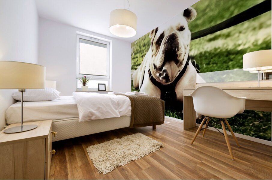 1980s bully mascot art  Mural print