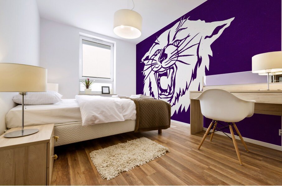 Classic Wildcat Art Mural print