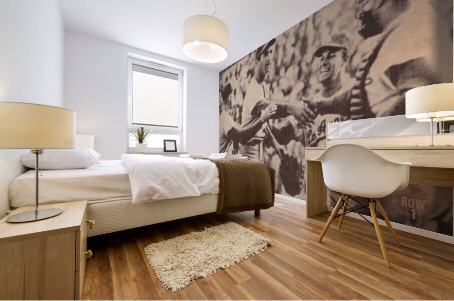 dodger celebration 1965 Mural print