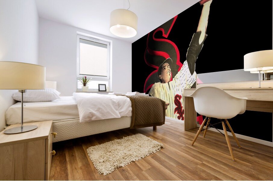 White Sox Under The Lights Mural print