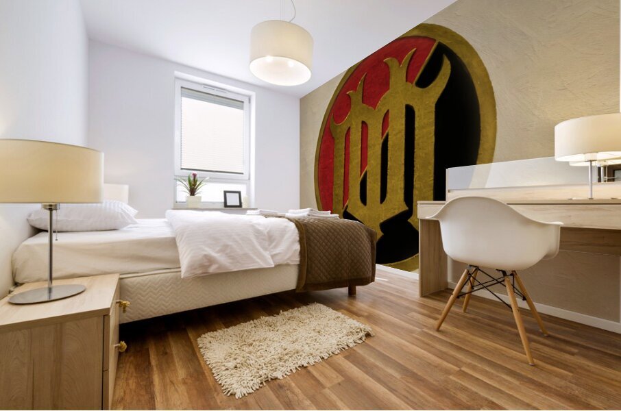 Early 1900s Ole Miss Emblem Mural print