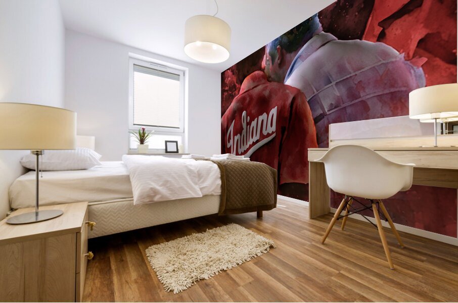 Indiana Huddle Mural print