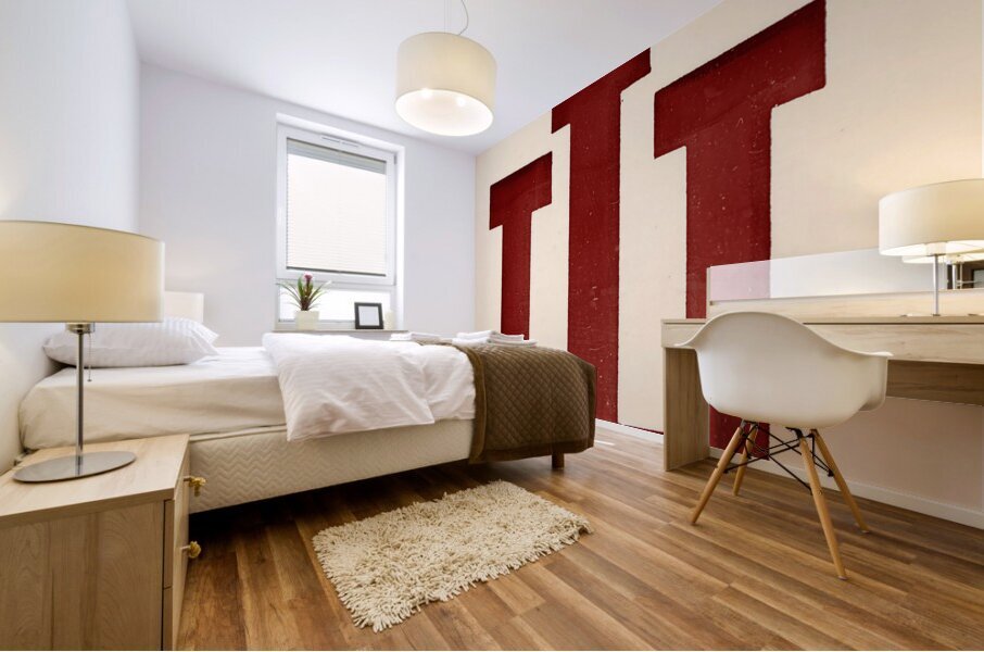 Bloomington IU  Mural print