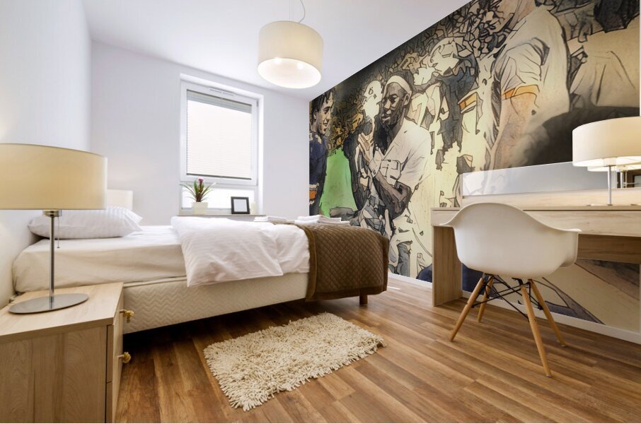 1984 Auburn Night Game Football Art Mural print