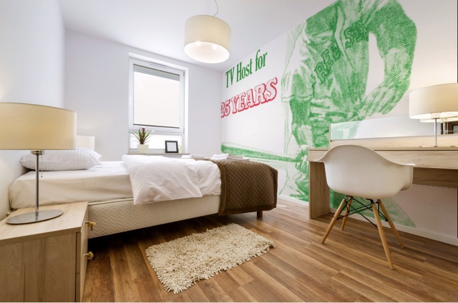 1969 Narragansett Beer Red Sox Ad Mural print