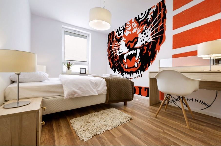 1964 Detroit Tigers Art Mural print