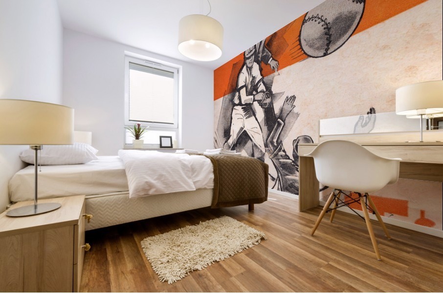 1962 Detroit Tigers Score Book Poster Mural print