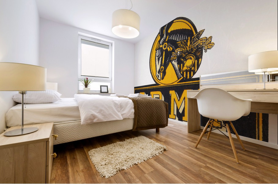 1960 Army Art Mural print