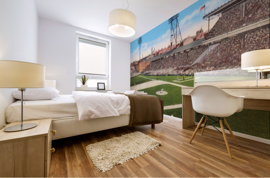 1938 Baseball Art Mural print