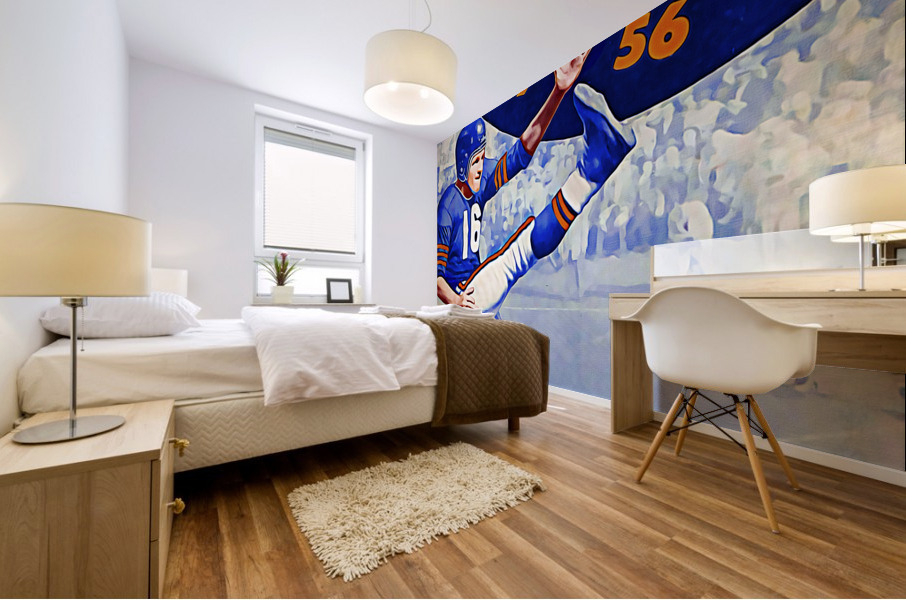 1956 Chicago Bears Football Art Mural print