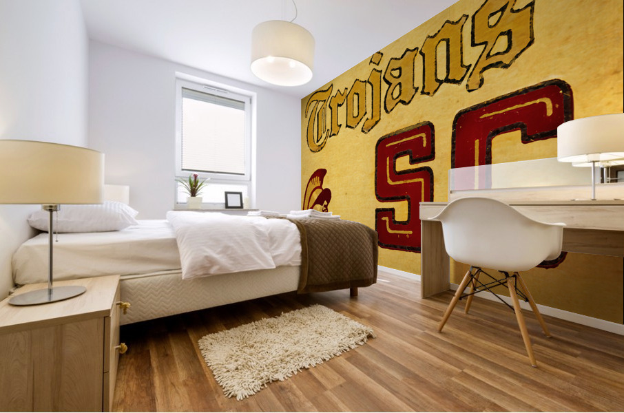 SC Trojans Art Mural print
