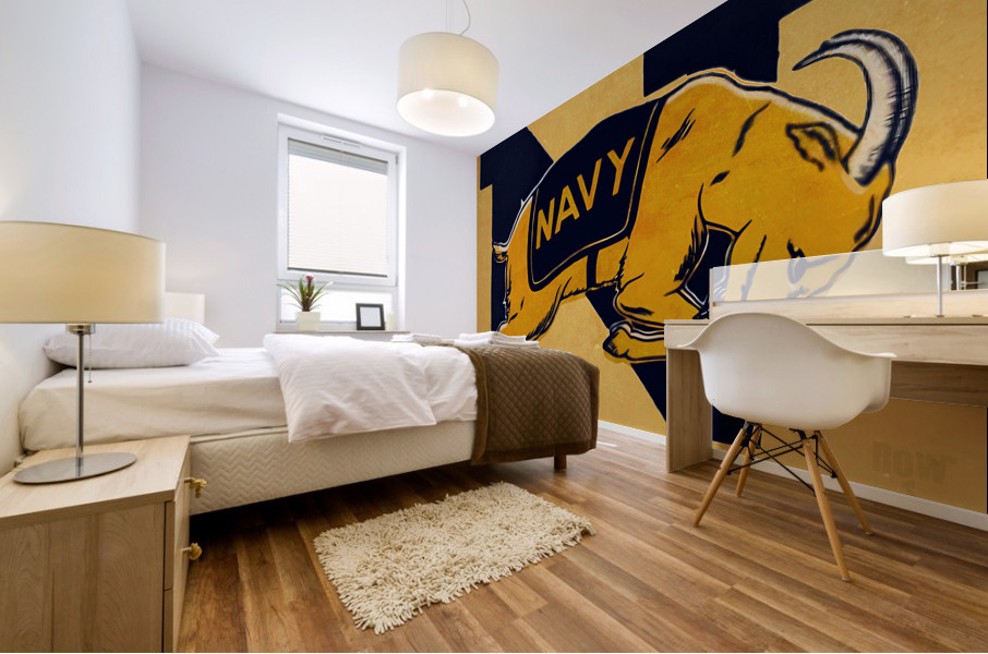 Vintage Navy Art Mural print