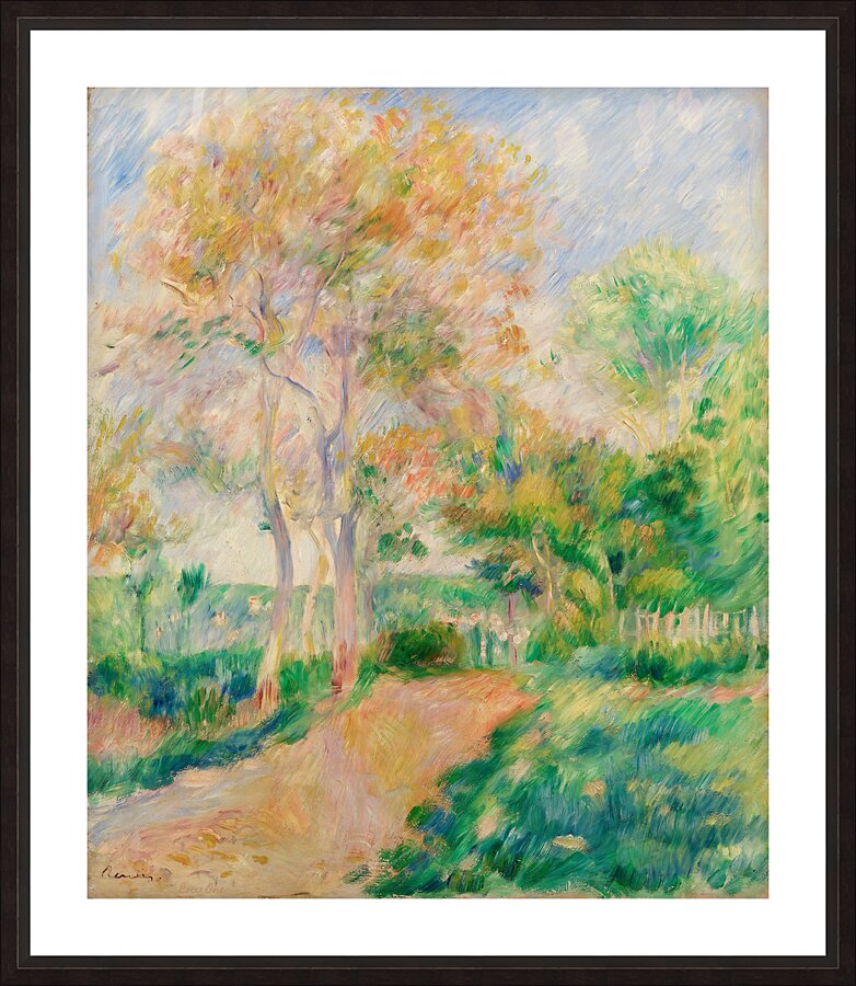 Autumn Landscape Paysage d’automne c. 1884 Picture Frame print