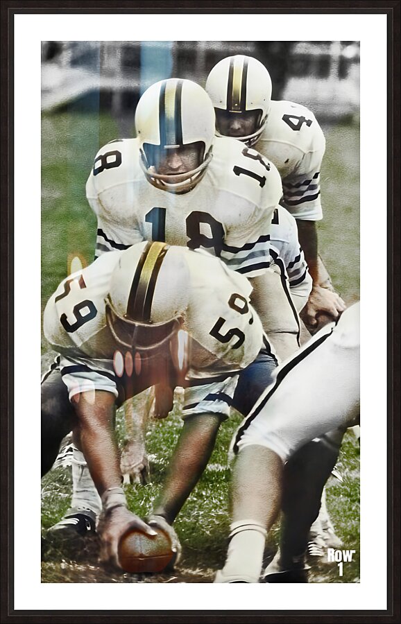  1966 georgia tech football  Picture Frame print