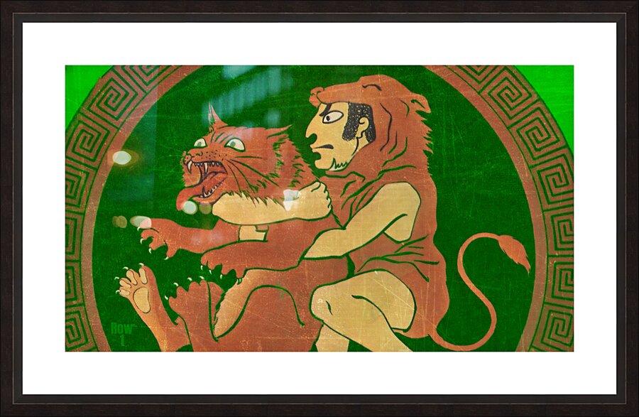Spartan Trick Picture Frame print
