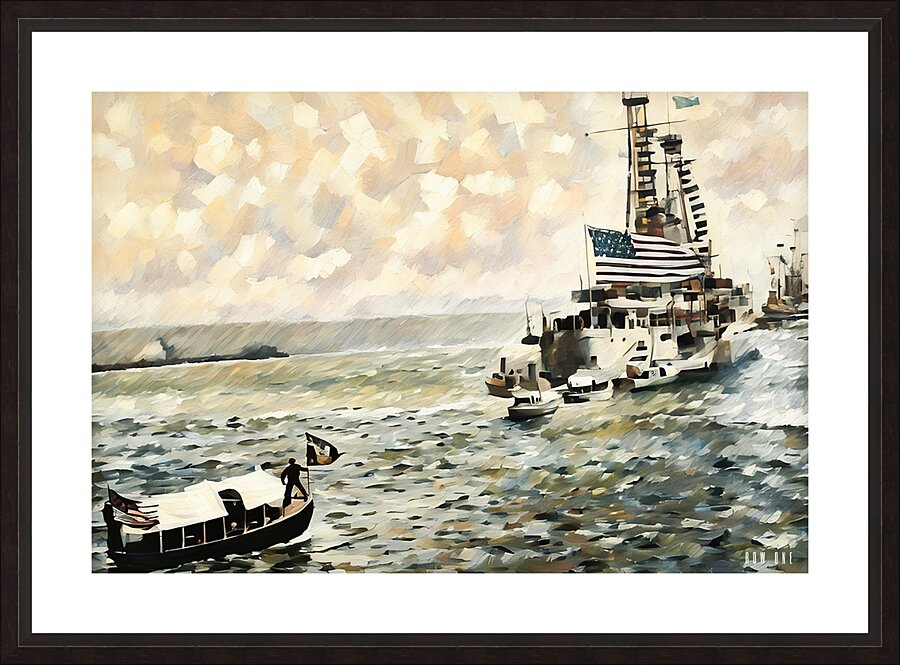 To the Flagship Picture Frame print
