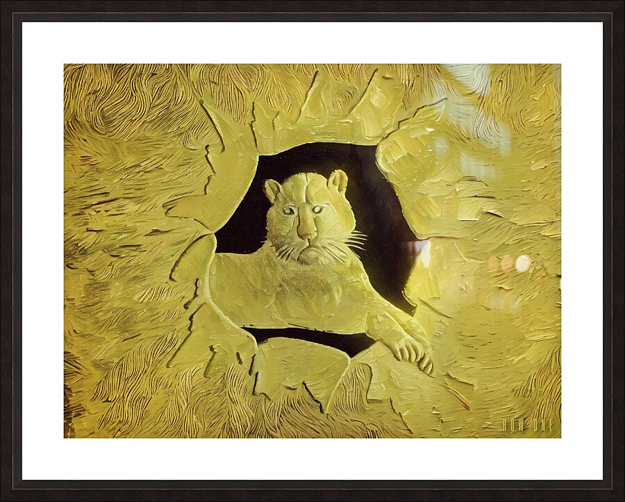 1950s art Picture Frame print