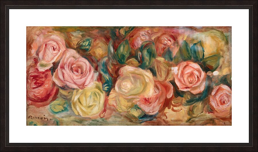 1912 Roses  Picture Frame print