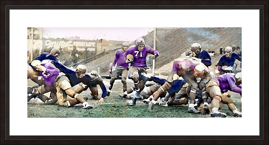 1937 Marquette at Kansas State Picture Frame print