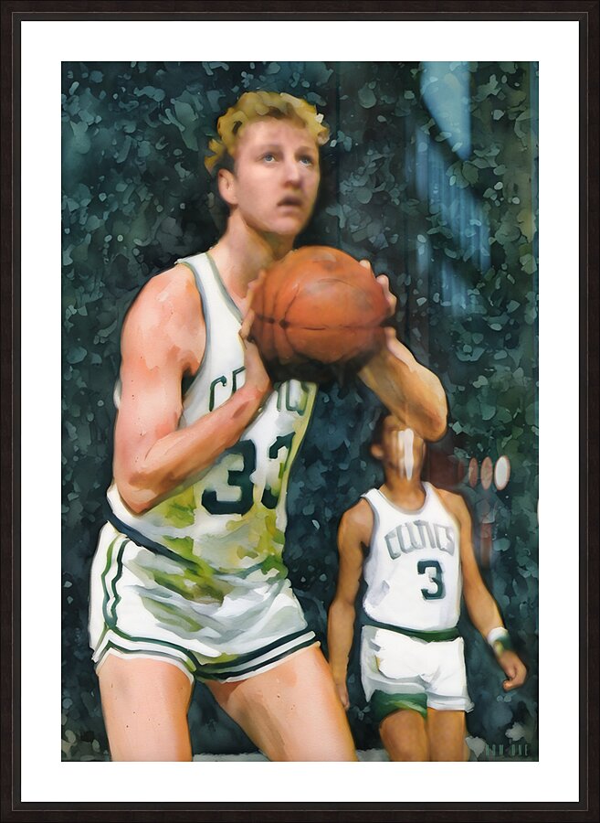 Bird at the Line Picture Frame print