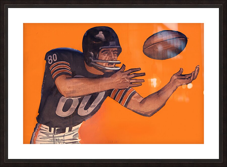 1962 Chicago Bears Reception Picture Frame print