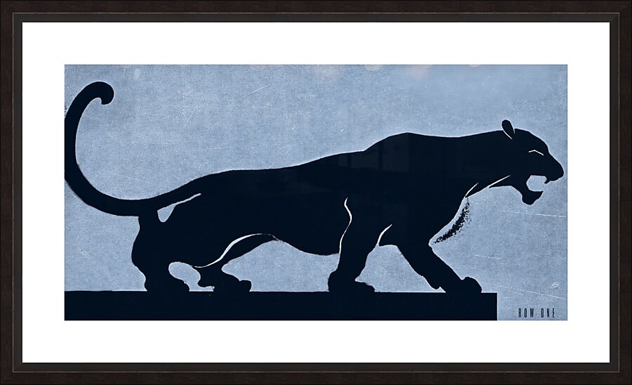 Early 1900s Penn State Nittany Lion Art Picture Frame print