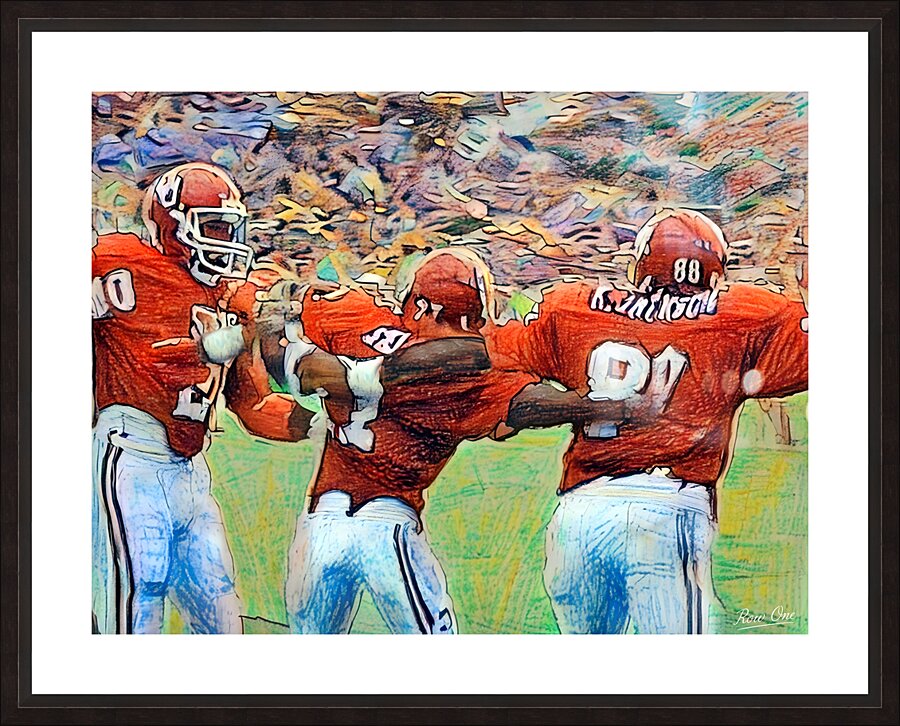 Sooner Celebration Picture Frame print