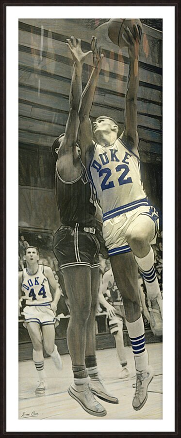 1960s Duke Basketball Art  Picture Frame print
