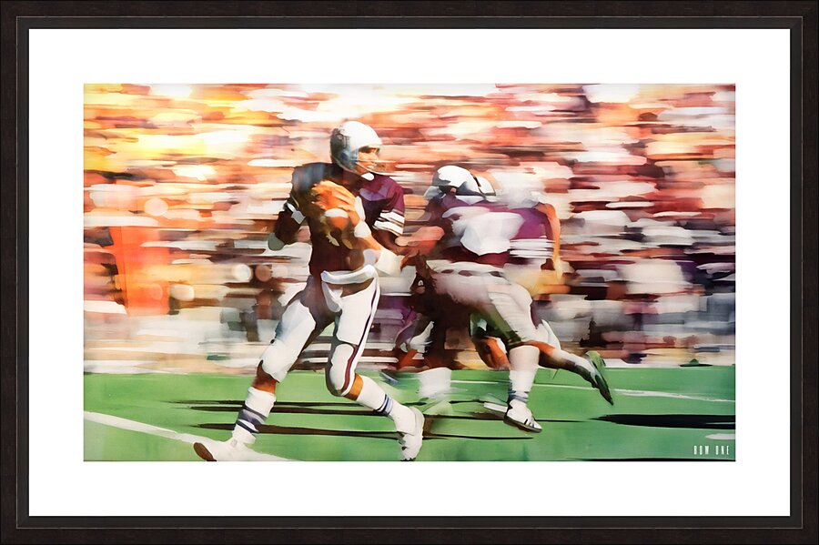 1978 Kansas State Wildcats Football Art Picture Frame print