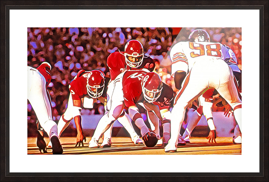1981 Bedlam Action Picture Frame print