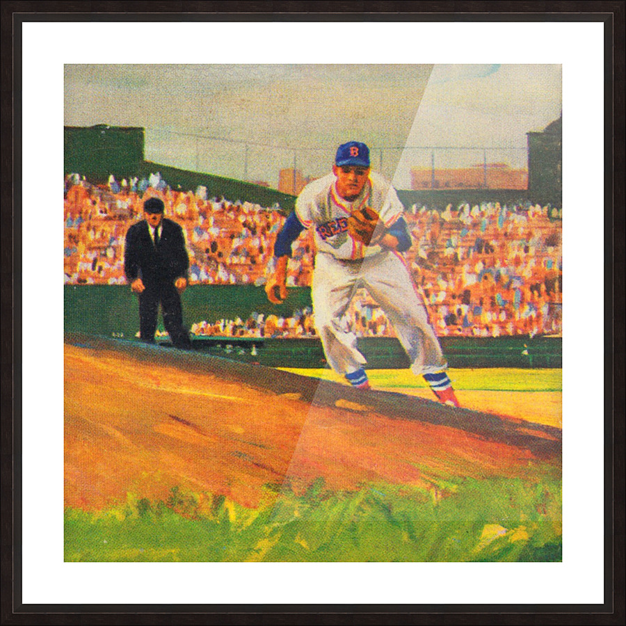 Fenway Park Boston Red Sox Art_Red Sox Posters Picture Frame print