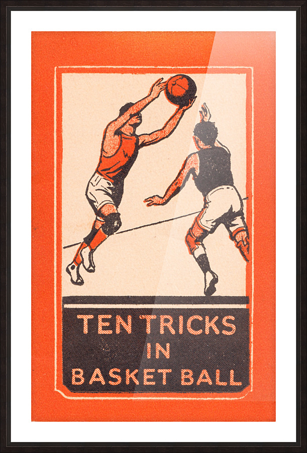 1924 Ten Tricks in Basketball  Picture Frame print