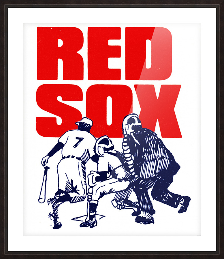 1979_MajorLeagueBaseball_BostonRedSox Picture Frame print